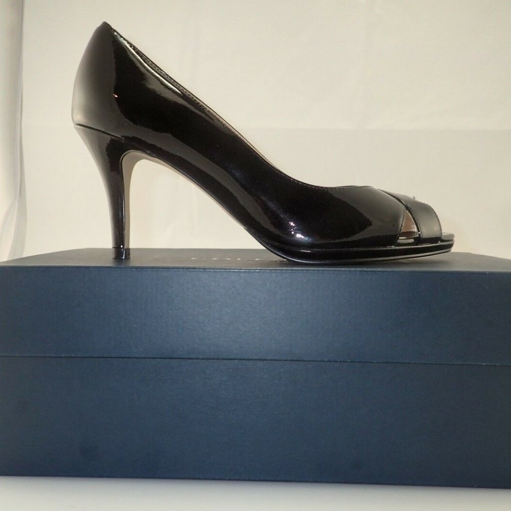 NIB COLE HAAN D43203 LENA OT PUMP 75 II Black